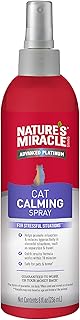 Nature's Miracle Advanced Platinum Cat Calming Spray, 8 Oz, Aid for Cats