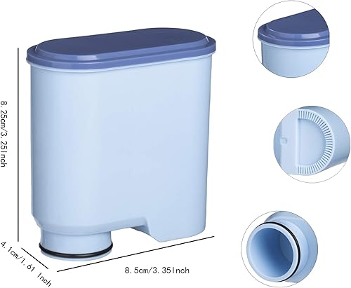 Miniatura 2 de Filtro de café compatible con Philips AquaClean, CA6903 (paquete de 2) Filtro de agua Aqua Clean para máquinas de café completamente automáticas,
