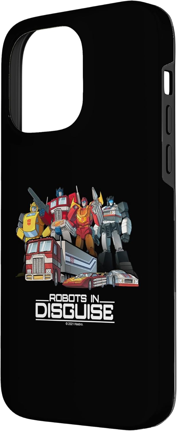 iPhone 14 Pro Max Transformers Robots in Disguise Group Shot Case