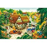 1000ピース ジグソーパズル 渓川弘行 ドライブ ステーション (50×75cm)