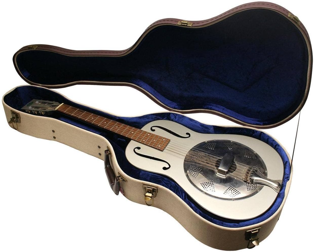 Gator Cases Journeyman Series Deluxe Wood Case for Resonator Style Acoustic Guitars (GW-JW RESO)