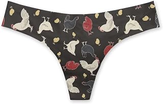 Pocket Pet Thong for Women Cute Cat Low Waist Underwear Panties 3D Print Cat Seamless Sexy T-Back Thong