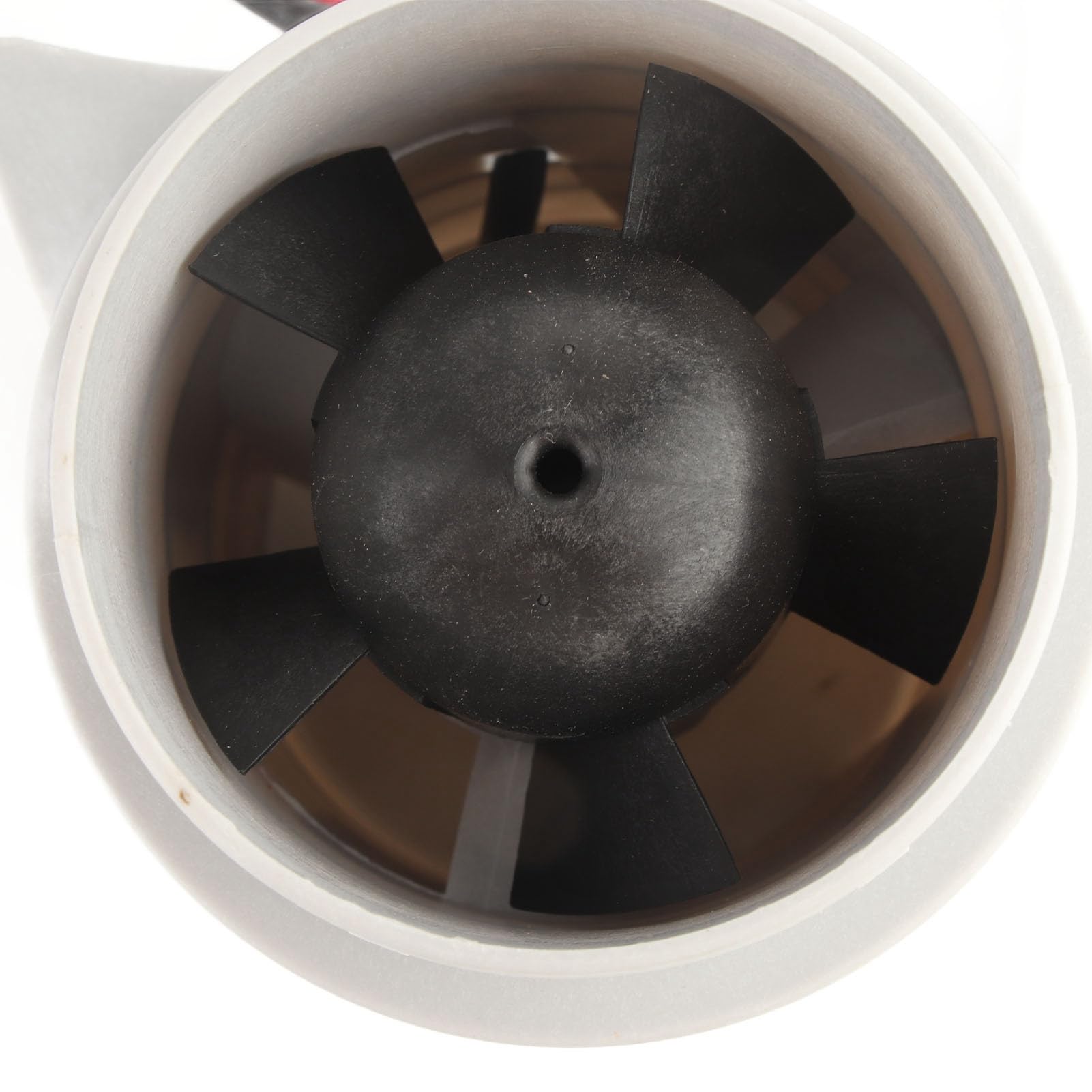 Brrnoo 3 Inch 12V Inline Blower Fan, RV Air Vent Fan with Five Fan Maximizes Airflow and Efficiency for Boats and Yachts Air Circulation, High Volume, Low Current Draw, Durable
