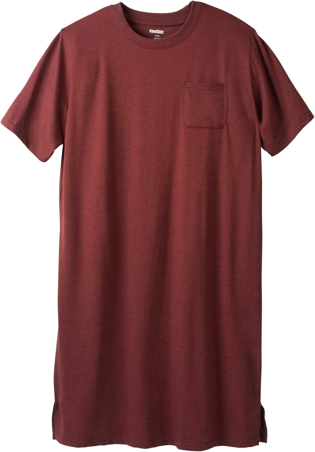 KingSize Men's Big & Tall Lightweight T-Shirt Nightshirt