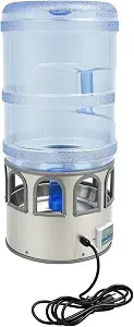 5 Gallon Heated Chicken Waterer, 80W Adjustable Temperature with LED Display