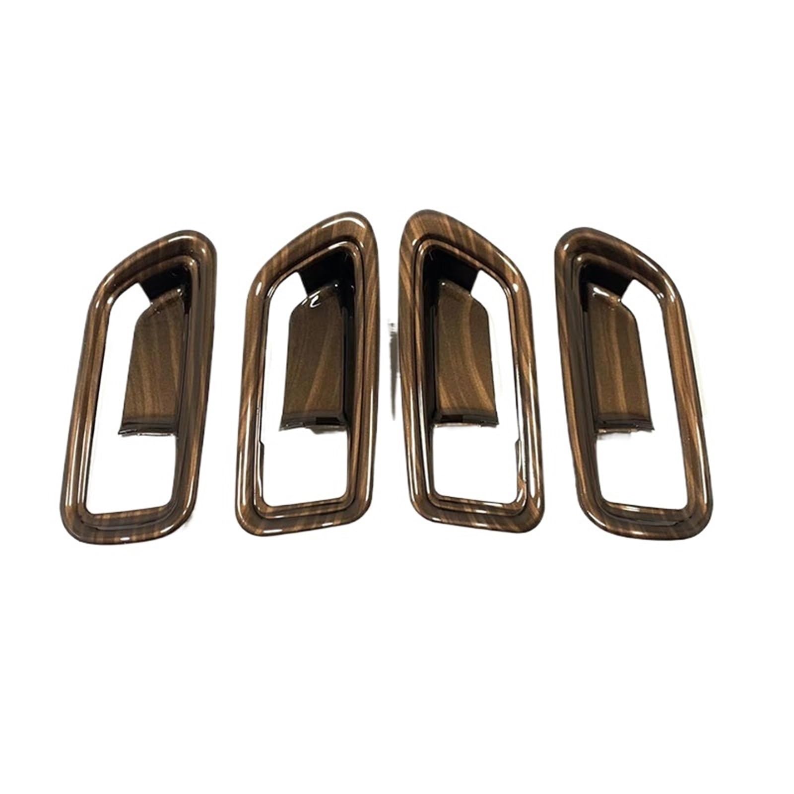 BQWYEDPL Car Inner Door Handle Bowl Covers Trims Stickers Fit for Toyota Fit for Corolla Fit for Hybrid E210 2019-2024 Car Door Latch Handle(Peach Wood Mirror)