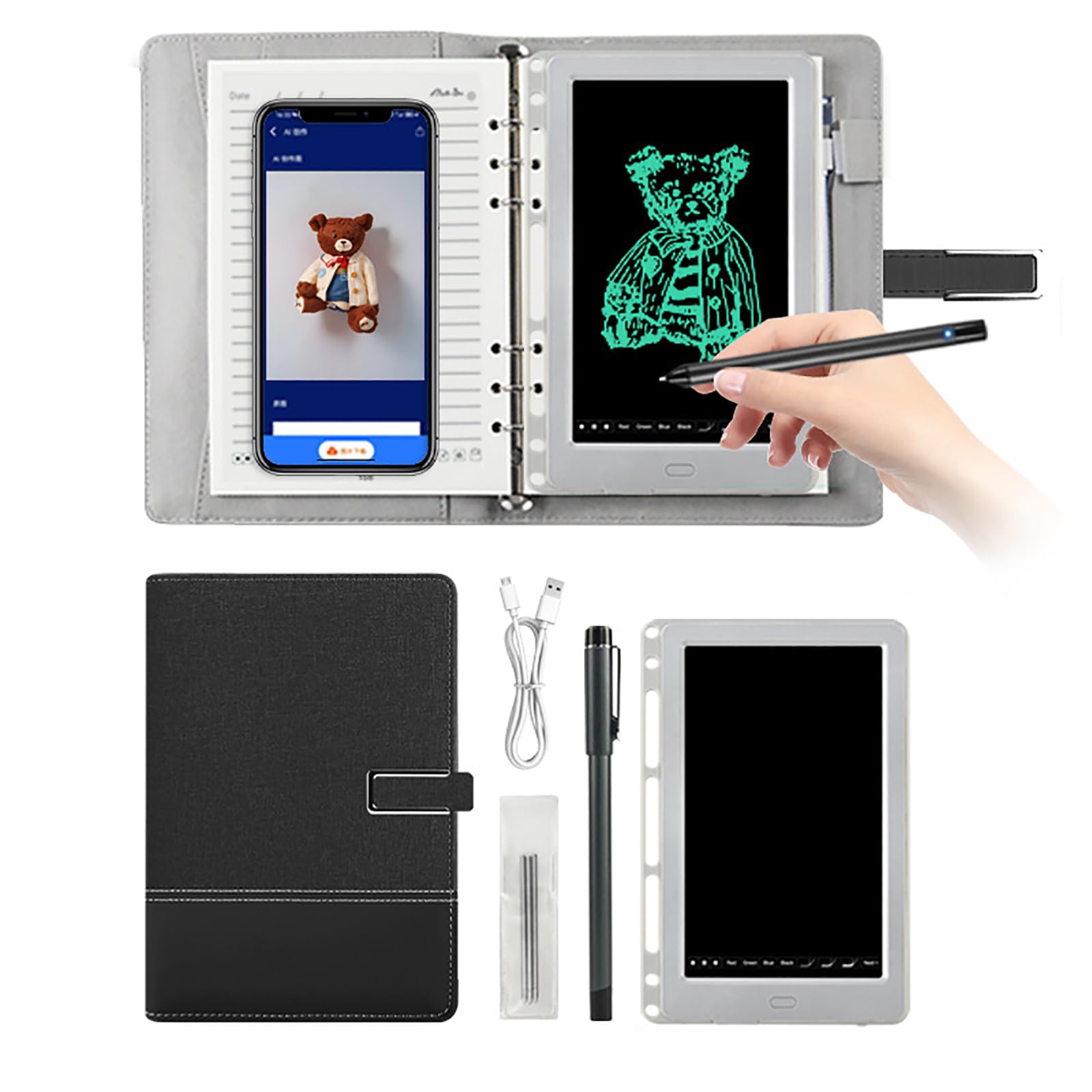 Stylo intelligent pour notes et dessin en réunion de travail