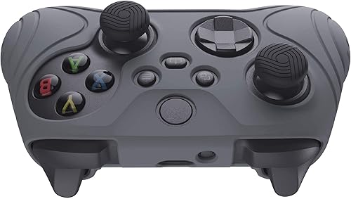 Vista 7 de eXtremeRate PlayVital Samurai Edition - Funda de silicona antideslizante para controlador inalámbrico Xbox Core, funda protectora ergonómica