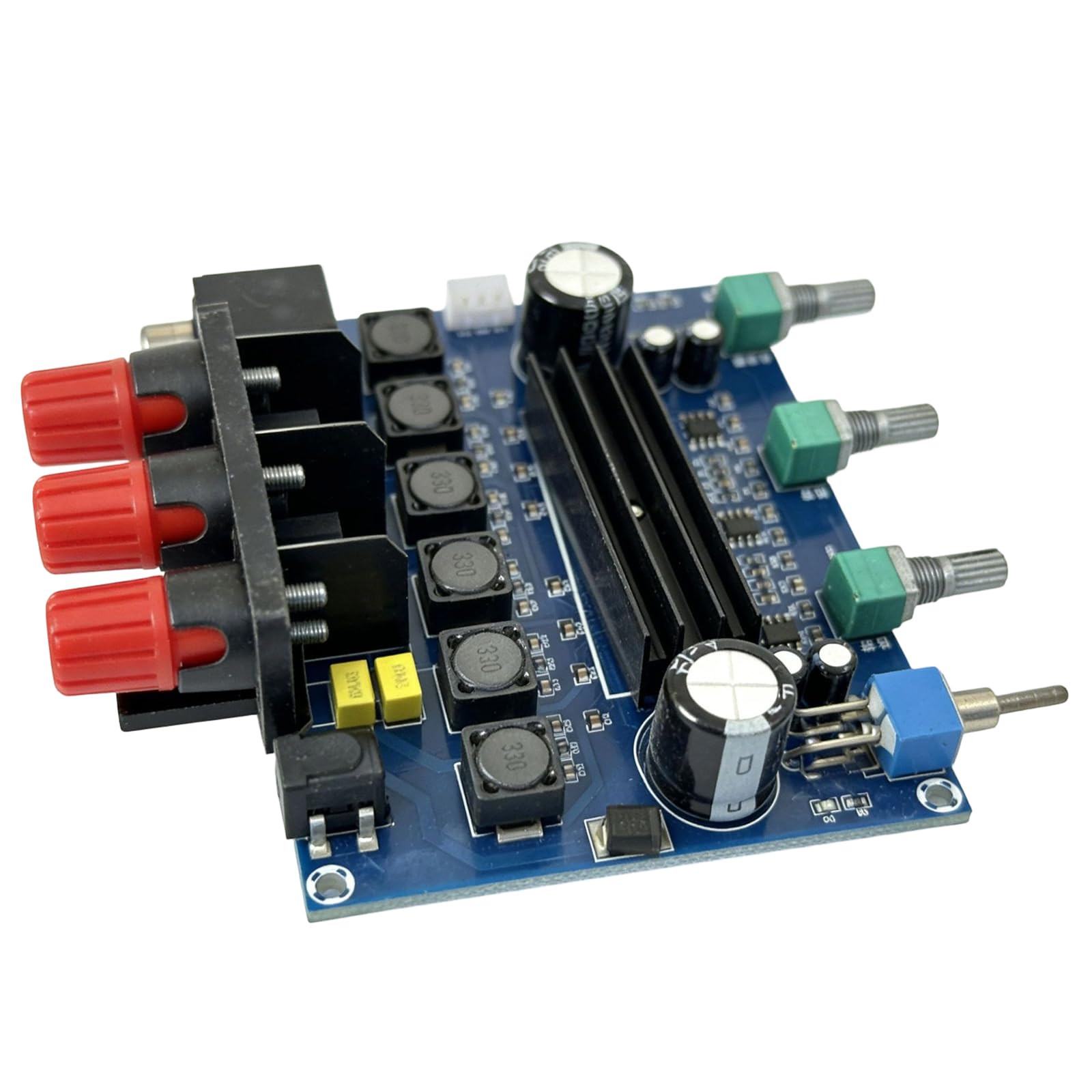 Placa amplificadora de 3 Canales con amplios voltajes DC12-24V