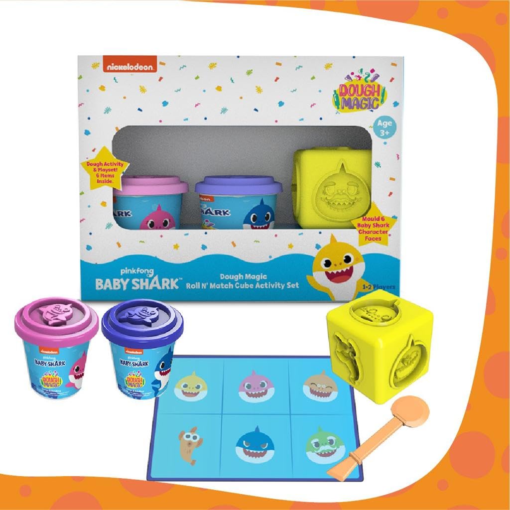 See full amazon price history chart for Dough Magic Baby Shark Roll N Match Cube Activity Set With Moulding Lid Pack Of 2 100Gm Each|Soft Dough|Fun With Water Based Dough|Art & Craft Kit|Birthday & Return Gift For Kids 3 Years+ - Multicolor Dough Magic Baby Shark Roll N Match Cube Activity Set With Moulding Lid Pack Of 2 100Gm Each|Soft Dough|Fun With Water Based Dough|Art & Craft Kit|Birthday & Return Gift For Kids 3 Years+ - Multicolor (B0BZPRWTZ6) Amazon Price History, Amazon Price Tracker