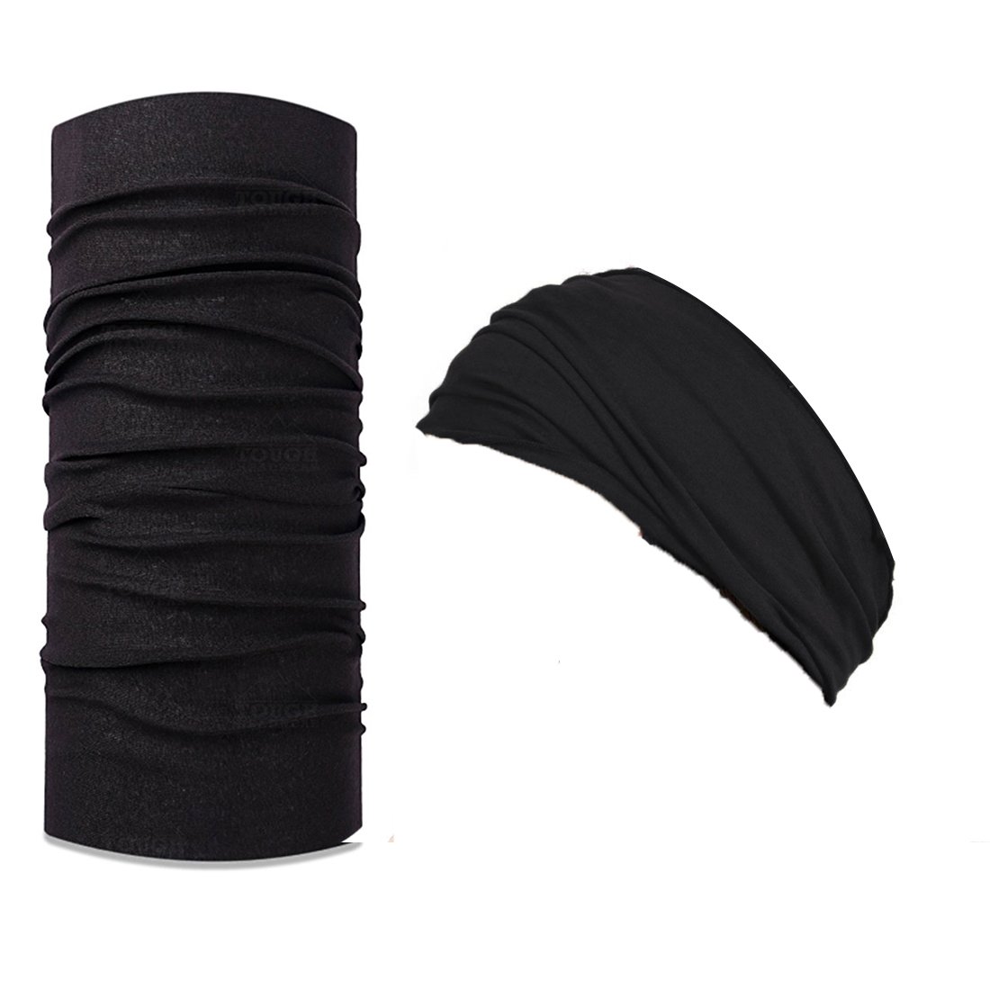 Mens Japanese Elastic Cotton Headband Wrap Bandana protect from sun damage and uv rays - (Free Size)