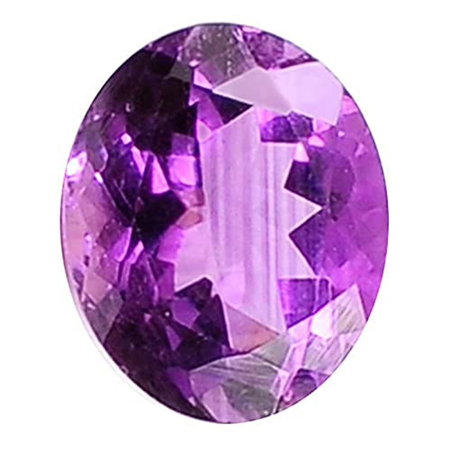 Kartik Gems15.00 Ratti Natural Amethyst A+ Quality Loose Gemstone for Women and Men