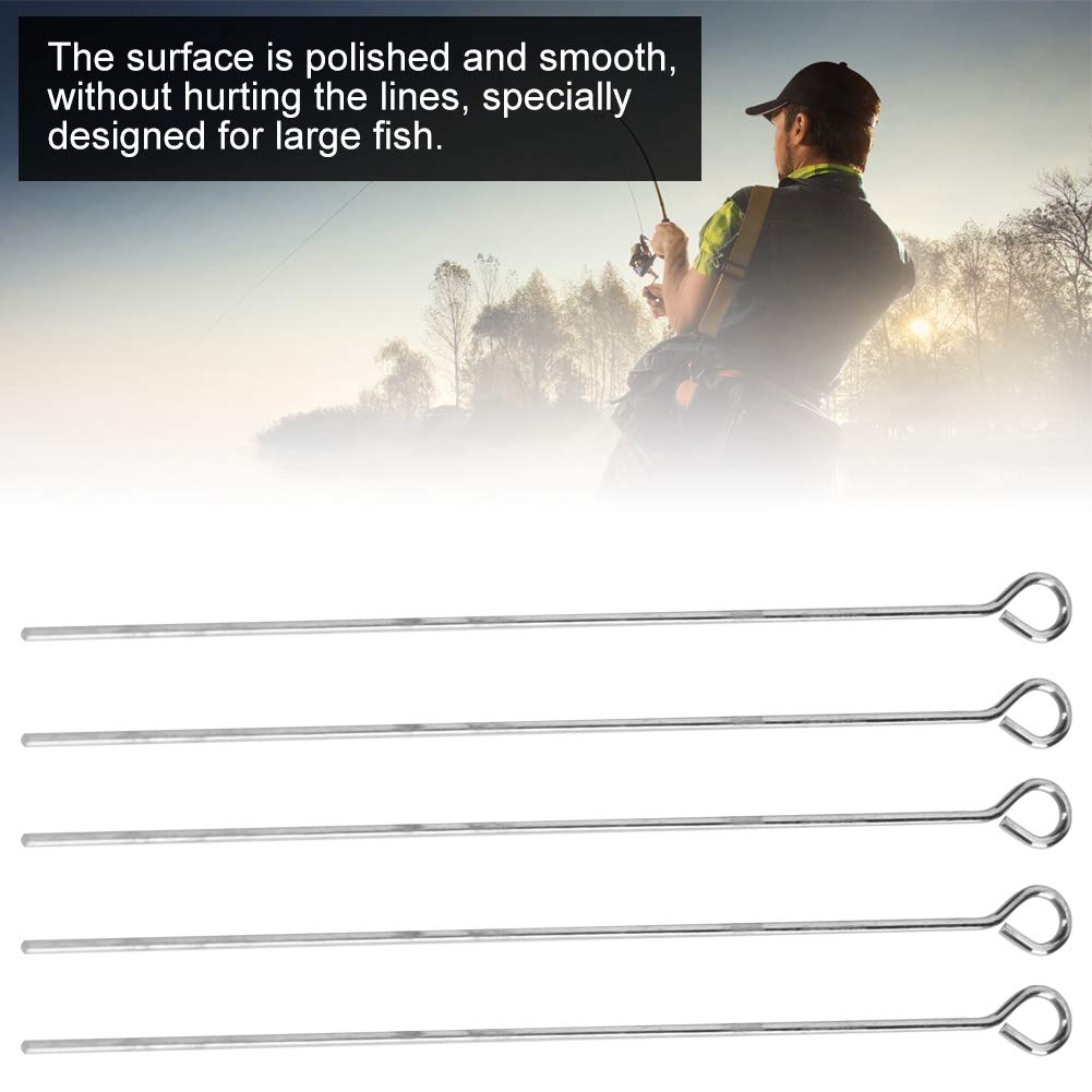 Strong Pulling Lightweight and Portable Stainless Steel Headpin, Stainless Steel Eye Pins, for Large Fish Carnivorous Fish Sea Fishing Fishing Enthusiasts(50mm)-image-40
