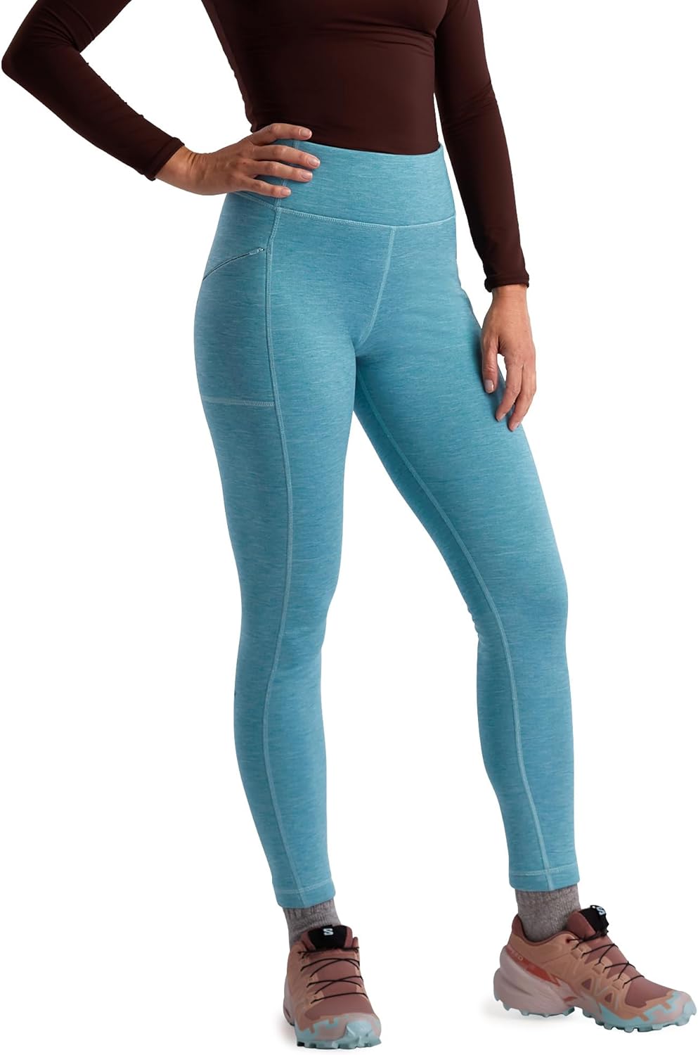 Title Nine Crash Tight – Women’s Fleece-Lined Winter Leggings with Thermaplush™ & Wind Resistance
