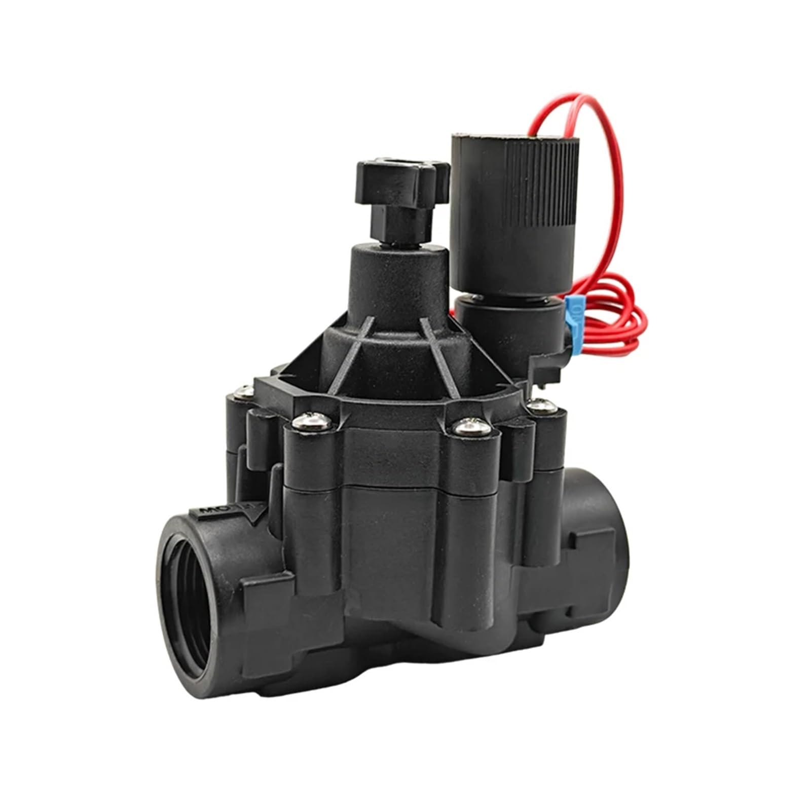 UWUKCJOKQ 3/4" 1" 1-1/4" 2" Water Irrigation Solenoid With Flow Regulation 220VAC 24VDC 24VAC DC Latching(24VDC-NORMALLY CLOSED,1.25 Inch)