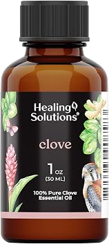 Healing Solutions Clove Essential Oil - 1 Fluid Ounces
