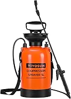 VIVOSUN 1.35 Gallon Pump Pressure Sprayer with Adjustable Nozzle & Shoulder Strap - Ideal for Garden Watering, Plant Spraying & Cleaning