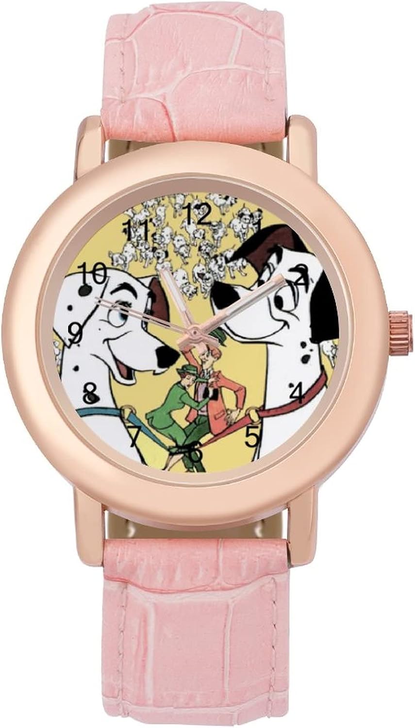 N1 101匹わんちゃん 可愛い 安い 女子 レザー 腕時計 レディース ガールズ 特価キャンペーン キャラクター 成人式 グッズ 誕生日 プレゼント Mayhom 学生 新学期