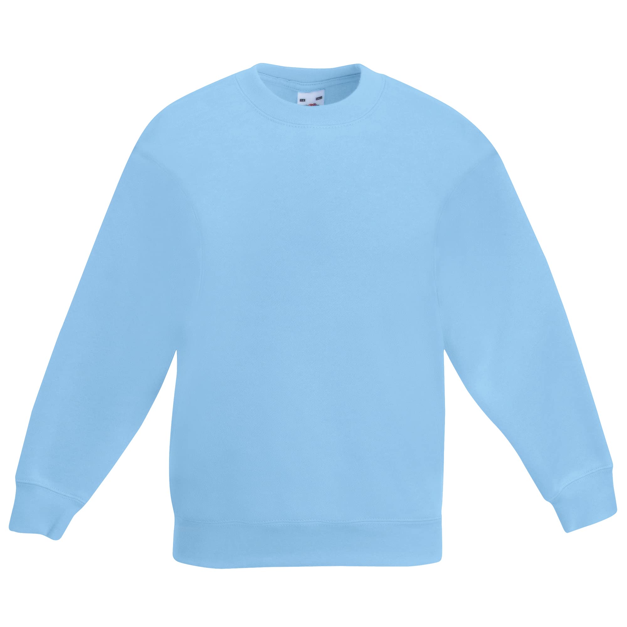 Fruit of the Loom SS027B Boys' Sweatshirt - Gold - 12-13 Years