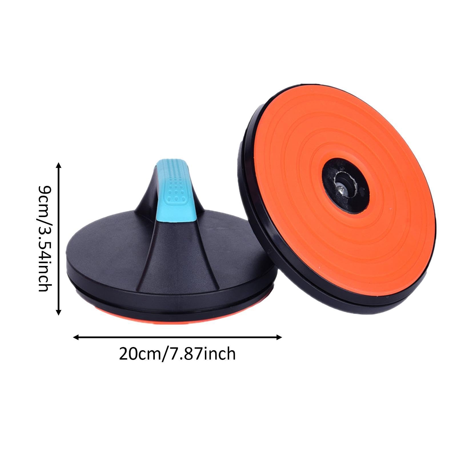 rockible 2 Pieces Rotating Push up Handles Push up Bar Degree Rotatable,Strength Training Equipment,Pushup Stands,for Workout Gym