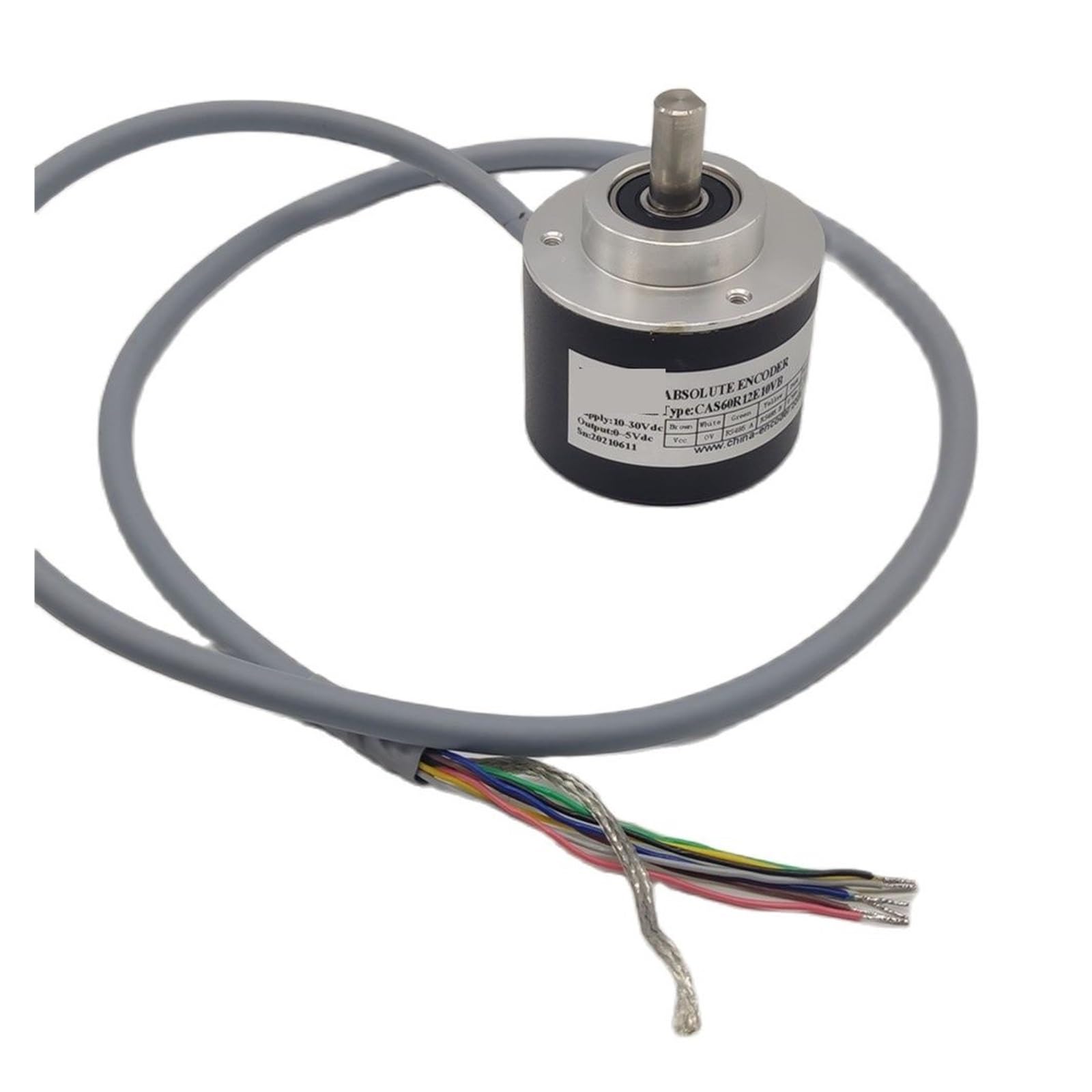 Encodeur Absolu 60 Mm Monotour Résolution 4096 Arbre 10 Angle De Mesure Et Vitesse,Pro-Système(4-20mA output)