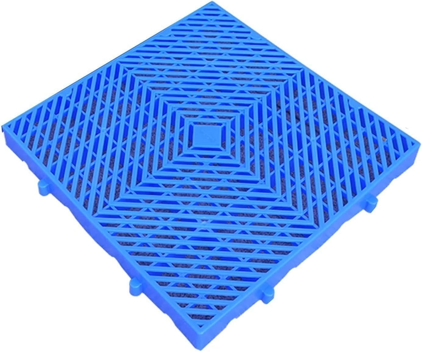 Plastic Pallet Stackable Plastic Pallets, Lightweight Floor Mesh Mats, Mesh Mats for Indoor and Outdoor Use for Garage Storage Rooms