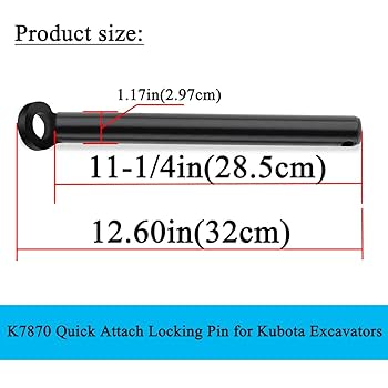 Amazon.com: HQLDMYGS K7870 Quick Attach Bucket Locking Pin