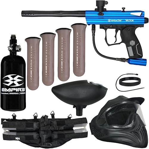 Miniatura 10 de Action Village Kingman Spyder Victor Legendary Kit de pistola de paintball