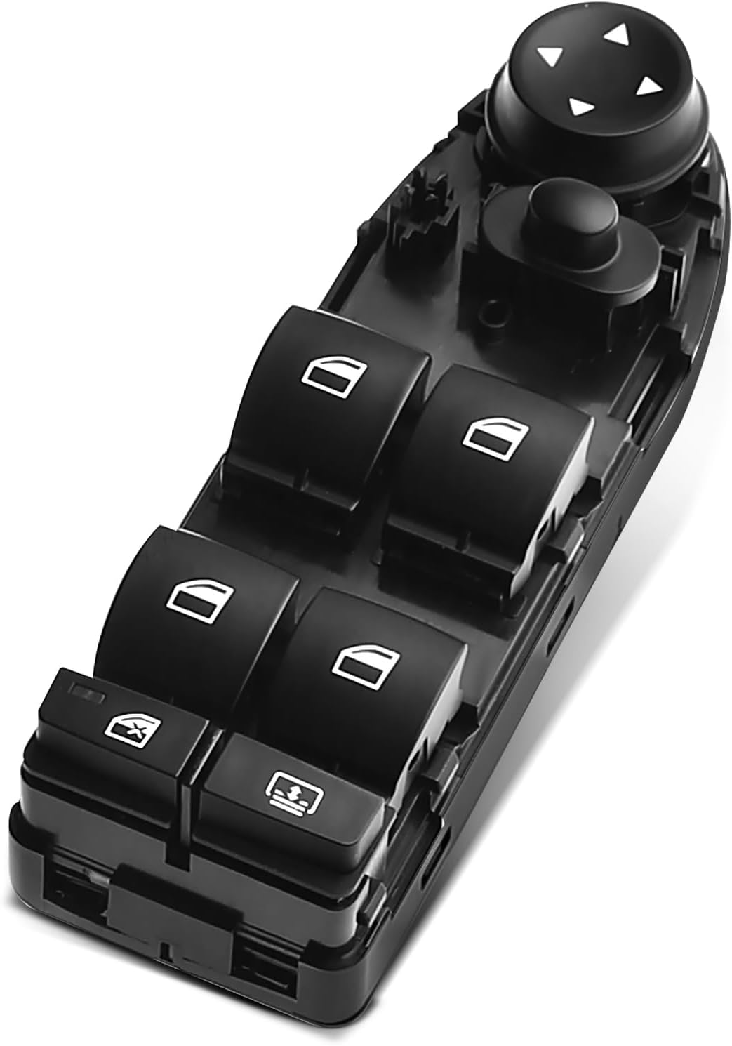 A-Premium Master Power Window Switch Compatible with BMW E60 E61 Series 528i 535i 550i M5 2008-2010, 528xi 535xi 2008, with Sunblind, Without Auto Dip, Front Left Driver Side, Replace# 61319122112