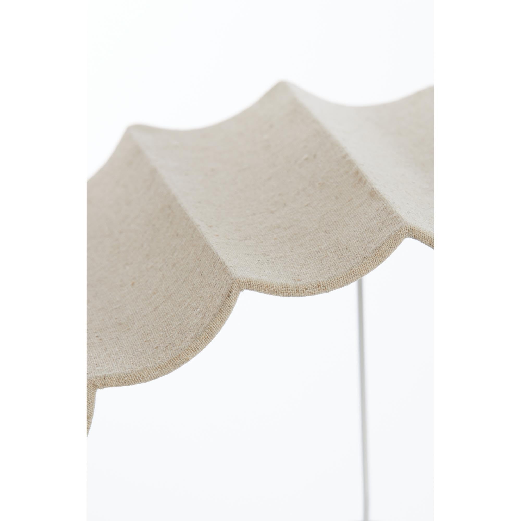 Light & Living Zylinder Lampenschirm Disli - Creme - 40x40x25cm | Rund - Modern - Textilien