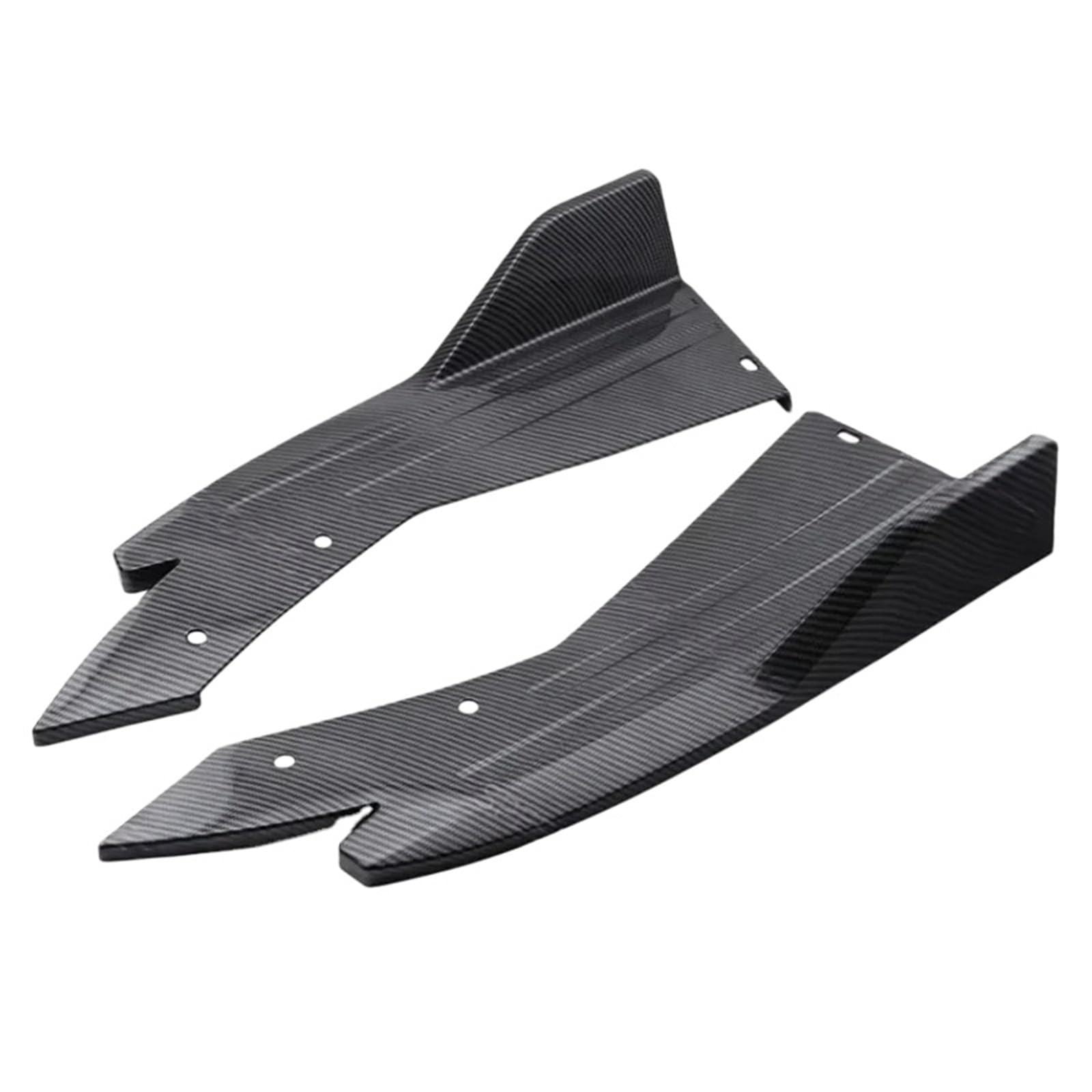 Spoiler tylnego zderzaka usta kompatybilny z K-ia Stinger Splitter dyfuzor zabezpieczenie przed zarysowaniem wykończenia boczna dokładka rozszerzenie Body Kit czarny(Black)
