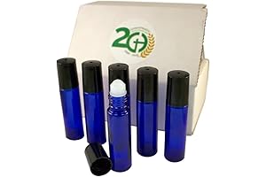 GreenHealth Amber Roller Balls for Essential Oils