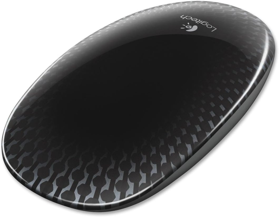 Logitech Touch Mouse T620 with Full Touch Surface for Windows 8 - Graphite, Black