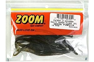 Bass Fishing's Secret Weapon: Zoom Bait Salty Super Fluke