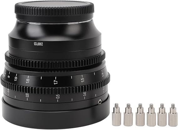 14mm T2.9 Ultra Wide Angle Cine Lens, Large Aperture Cinema Lens for SL SL1 SL2 Fp L FP S1 S1R S1H S5 Cameras, with ASPH and ED5 Lenses,Full Frame with 114 View Angle