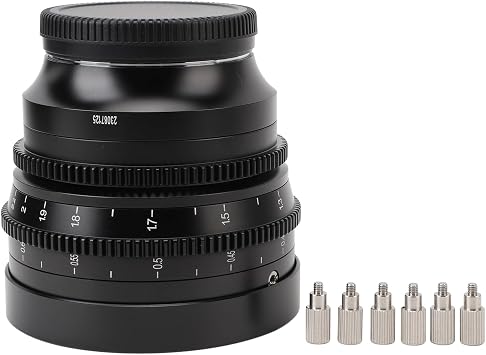 14mm T2.9 Ultra Wide Angle Cine Lens, Large Aperture Cinema Lens for SL SL1 SL2 Fp L FP S1 S1R S1H S5 Cameras, with ASPH and ED5 Lenses,Full Frame with 114 View Angle