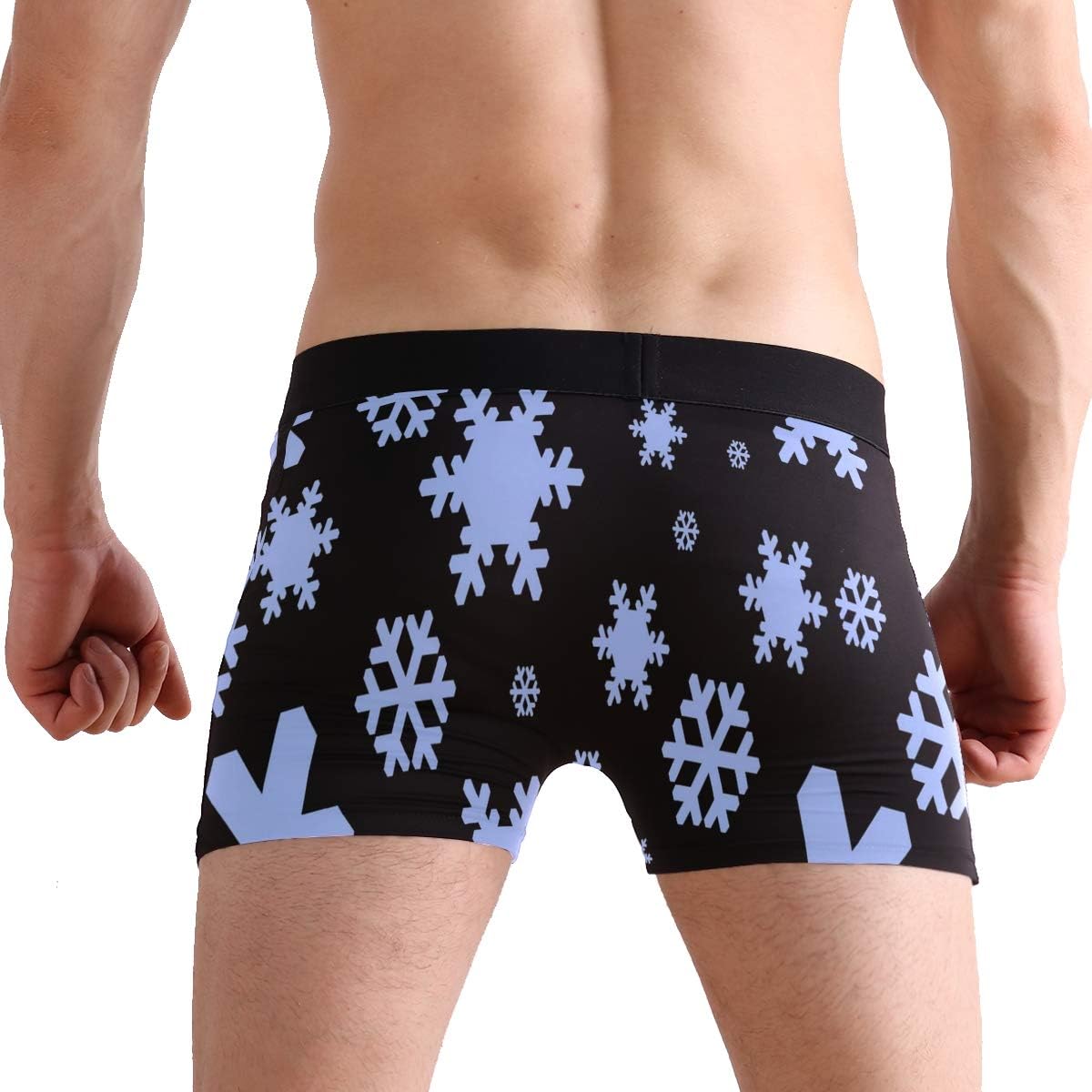 CAPTAIN VIKINGS Men's Underwear Premium Men's Boxer Briefs Cartoon Cows with Cloud for Father，Brother，Boyfriend Gifts: Clothing, Shoes & Jewelry