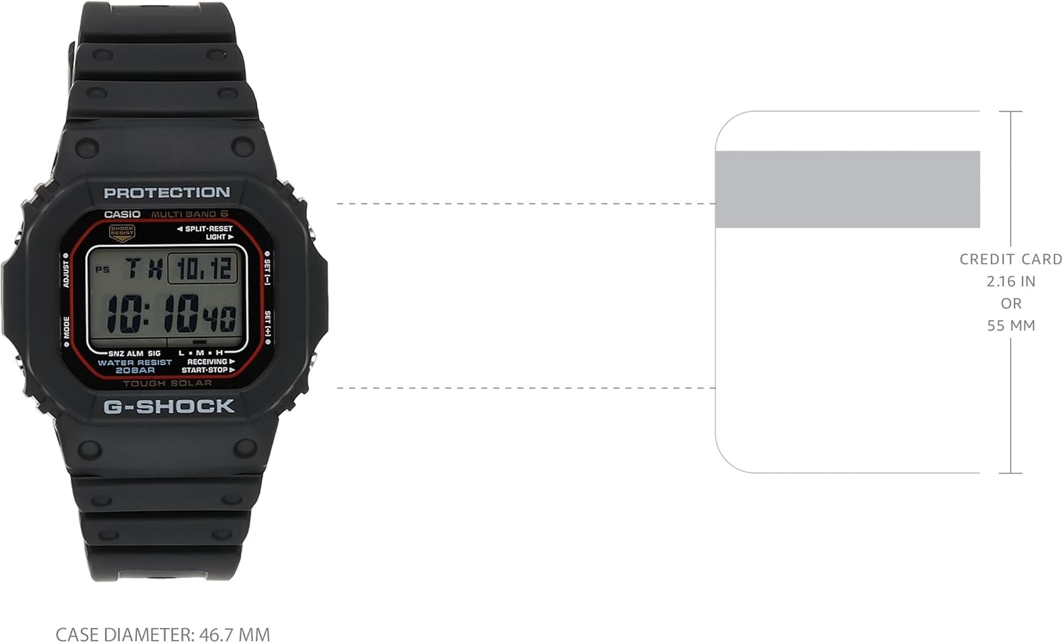 Amazon.co.jp: CASIO カシオ ジーショック タフソーラー 電波時計