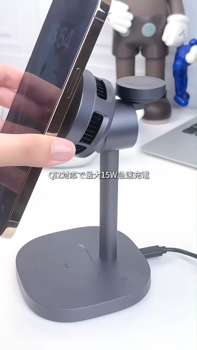 Amazon.co.jp: RORRY ワイヤレス充電器 3in1 MagSafe充電器 Qi2認証