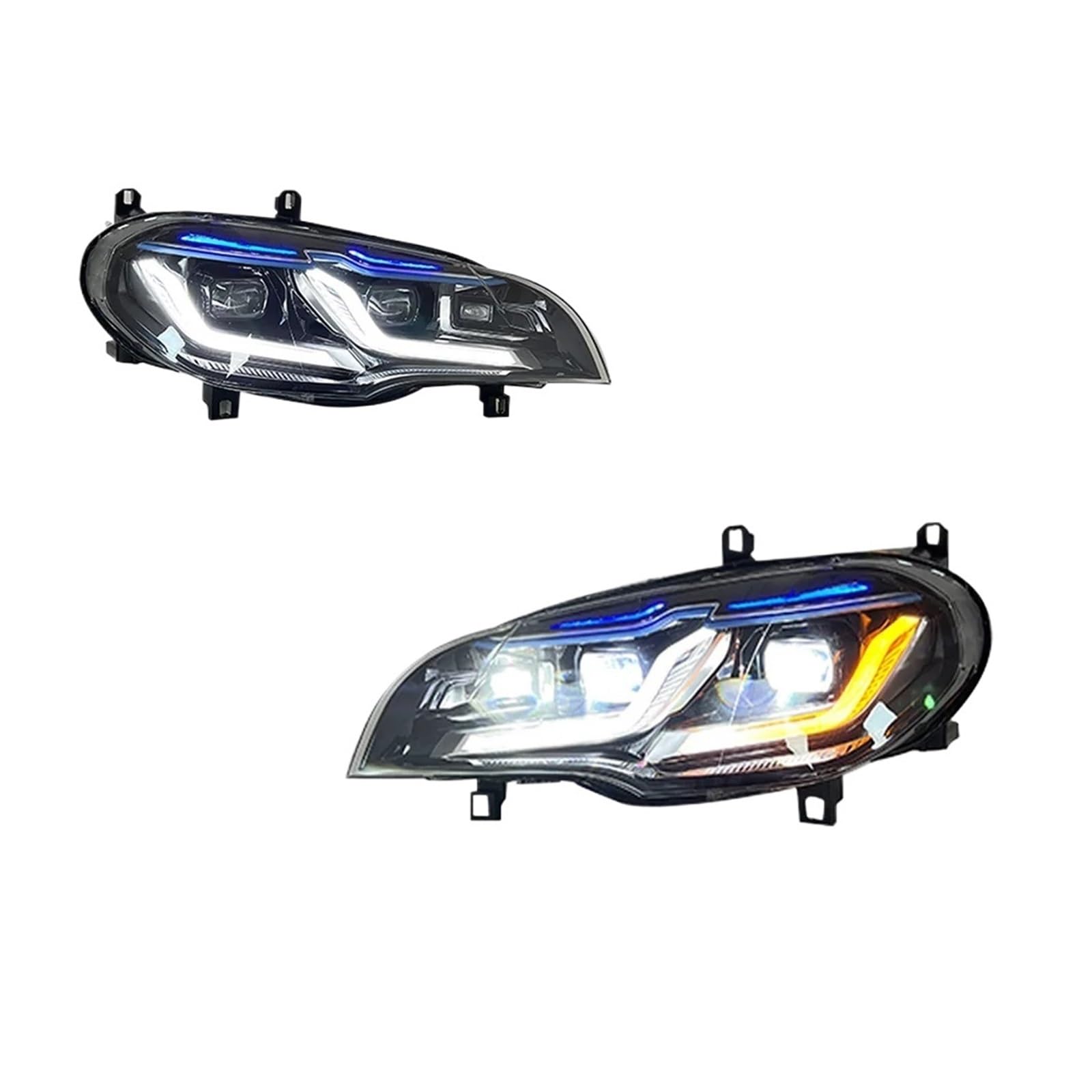 Phares BMW X5 E70 (2007-2013) : pack complet feux avant, arrière et antibrouillard Plug and Play - 8