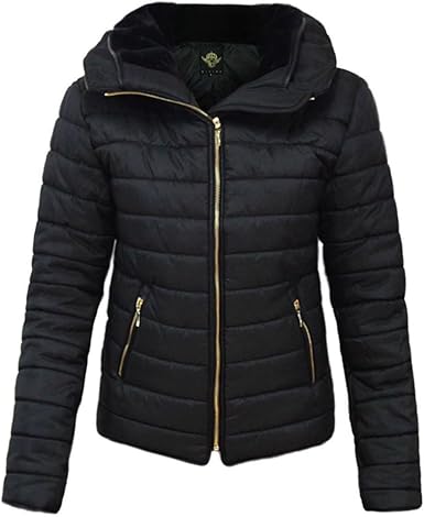 oasis padded zip up jacket