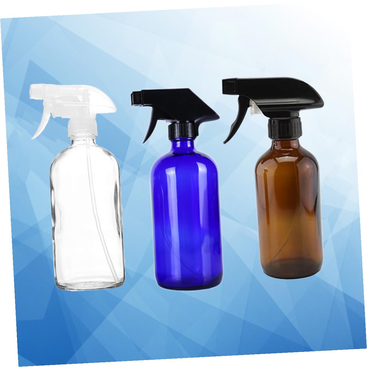 Homoyoyo 3stücke Braune Reise-sprühflasche Aus Glas Nachfüllflasche Für Ätherische Öle Unterverpackungsflasche Mit Gleichmäßiger Sprühnebel-funktion Wiederverwendbar Für Körperpflegeprodukt