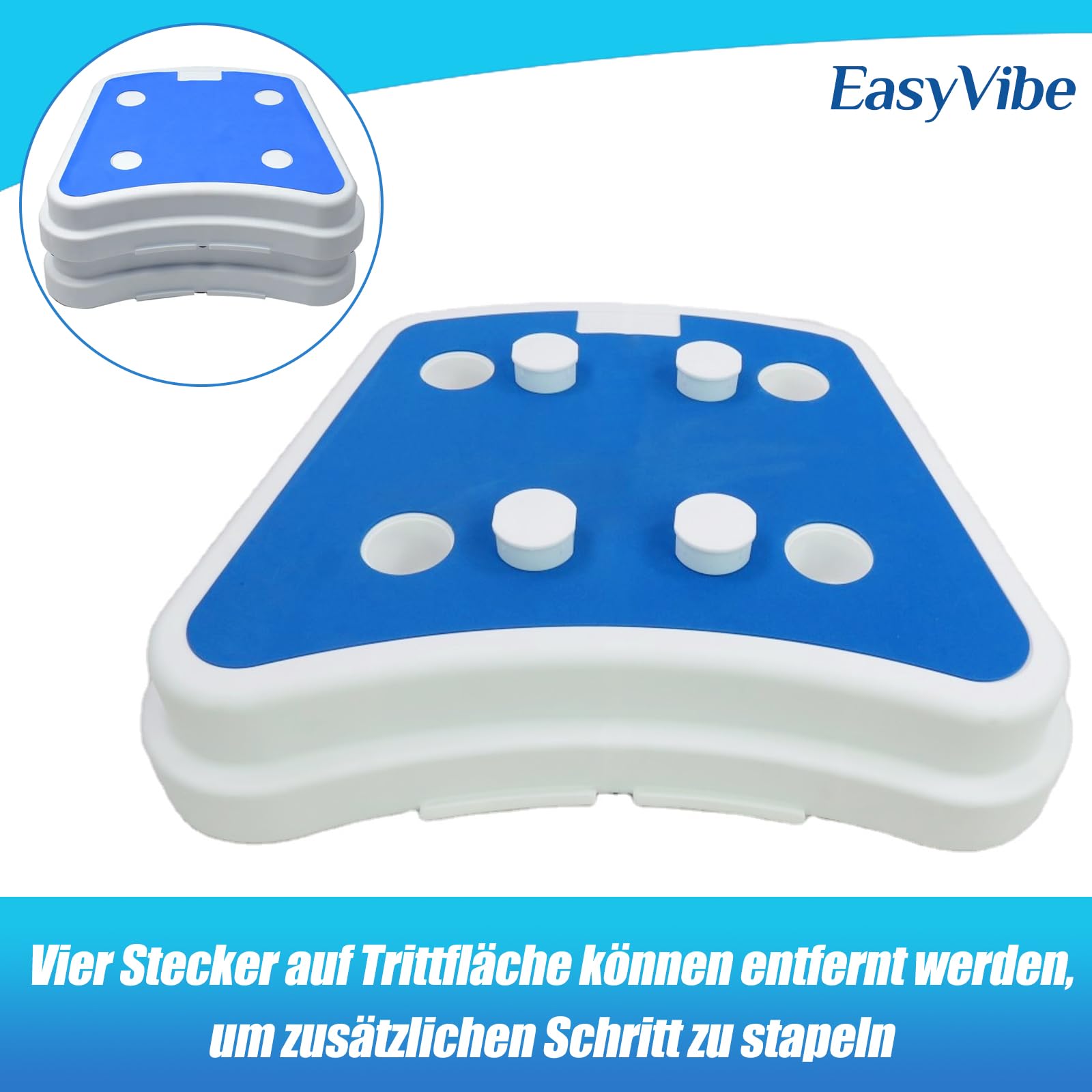 Trittstufe Badezimmer für Senioren, Einstiegshilfe Dusche Senioren, Stapelbarer Rutschfester tragbarer Badeschritt für Ältere, Große Größe Badewanne Step Hocker für Badezimmer, Hochbetten, Küchen