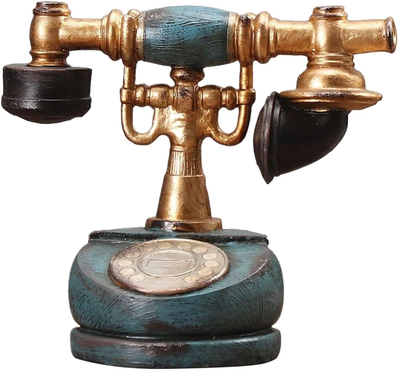 Vintage Gift Phone Movie Set Landline Phone Antique Rotary Landline Telephone Decor,Corded Telephone, Antique Retro Landline, Vintage House Phone Ornaments, Best Gift for Office Hotel School Movie