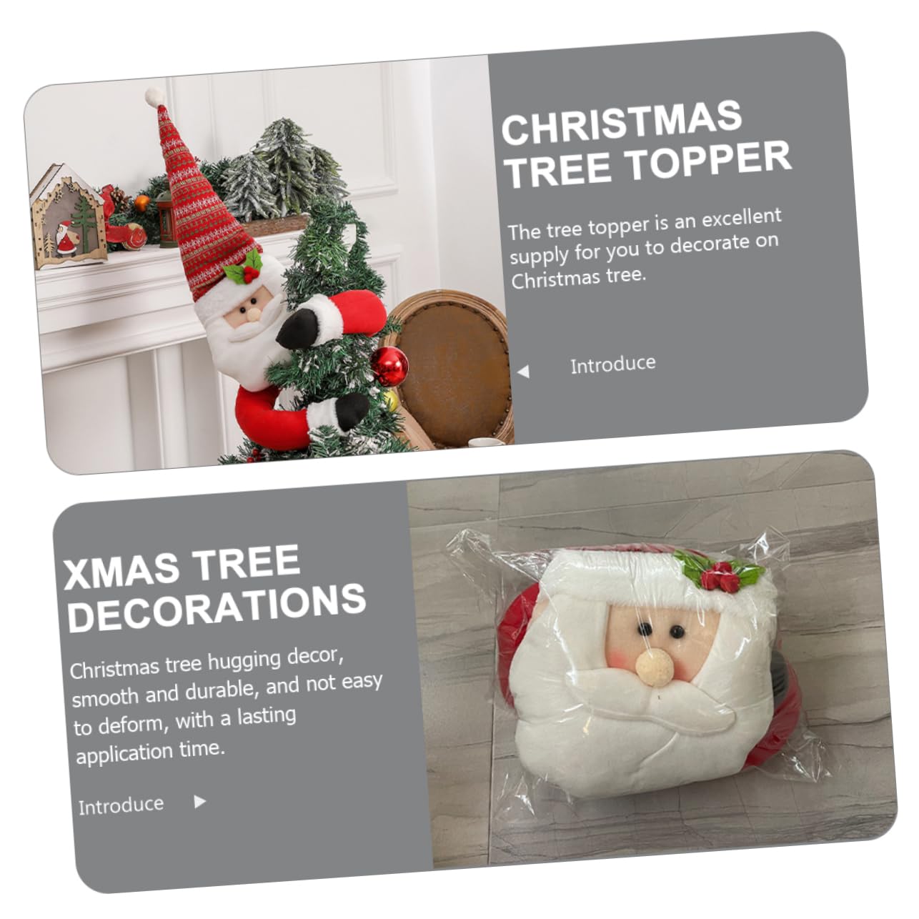 Stern Weihnachtsbaumspitze Glatt Und Langlebig Verformt Sich Nicht Leicht Für Weihnachtsbaum-Dekoration Schafft Festliche Atmosphäre Für Party Oder Zuhause