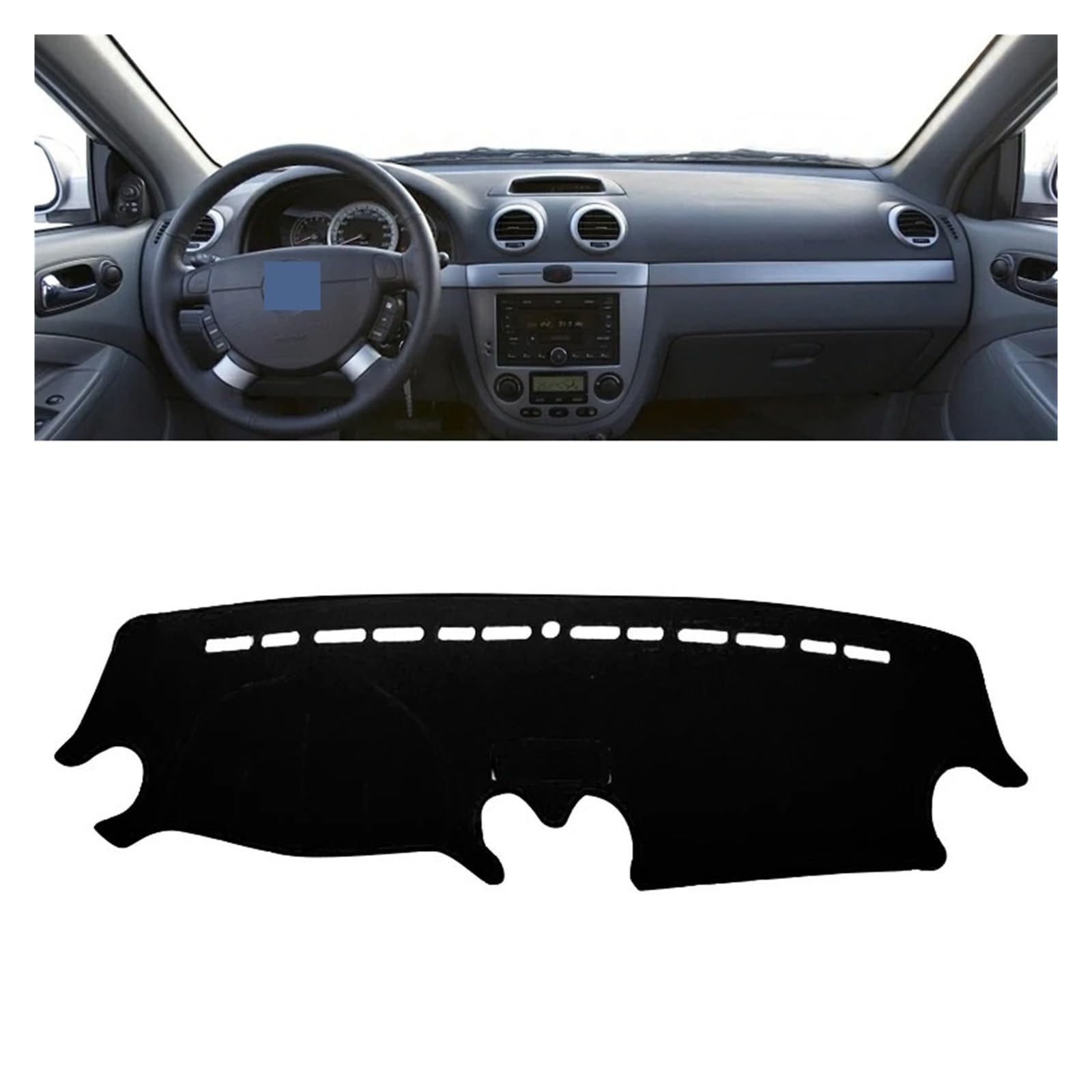 Car Dashboard Cover For Suzuki For Reno For Forenza J200 For Holden For Viva Car Dashboard Cover Pad Accessories Dash Mat Pad(Model 1 Black LHD)