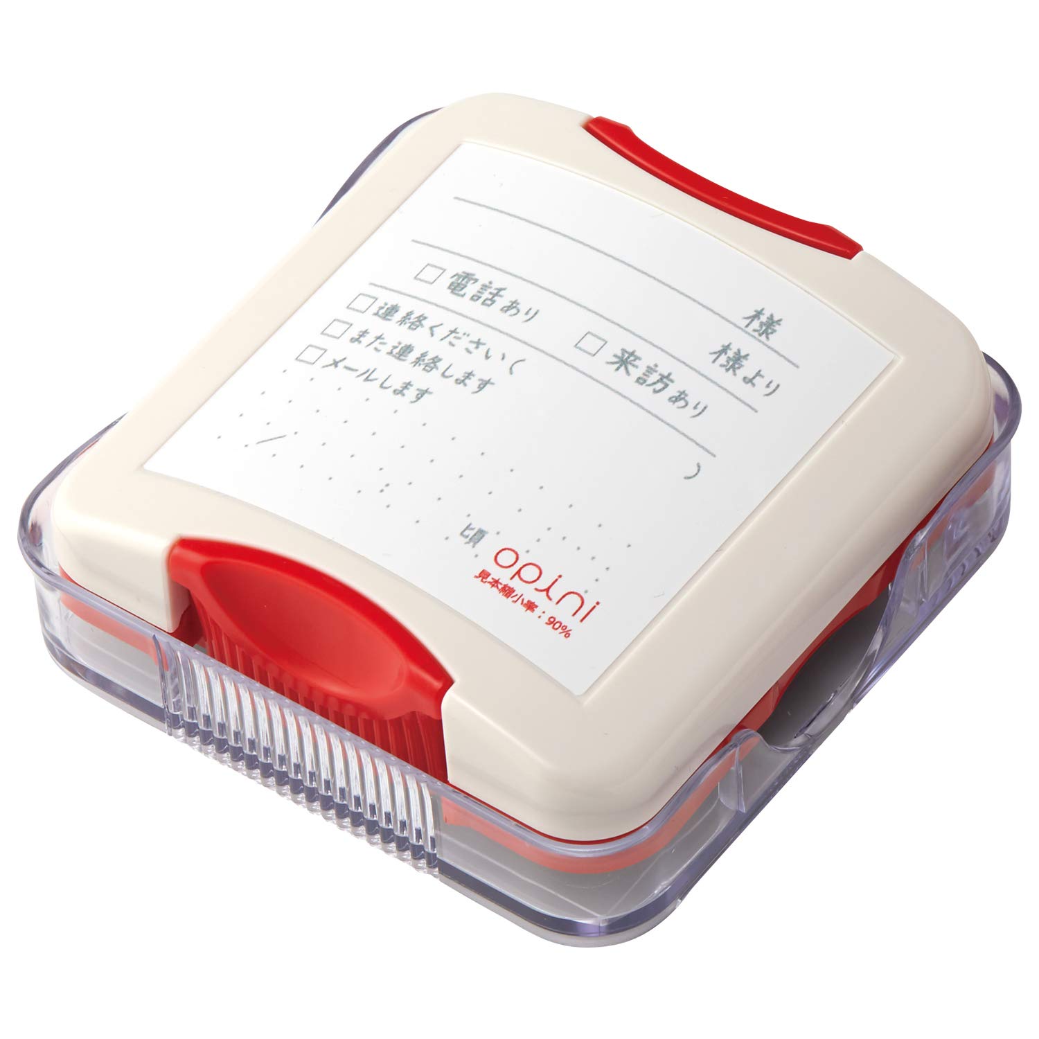 （まとめ）シヤチハタ オピニふせん用メモスタンプ 電話＆来訪（×50セット） シャチハタ・オピニ・ふせん用伝言メモスタンプ・電話\u0026来訪メモ[OPI