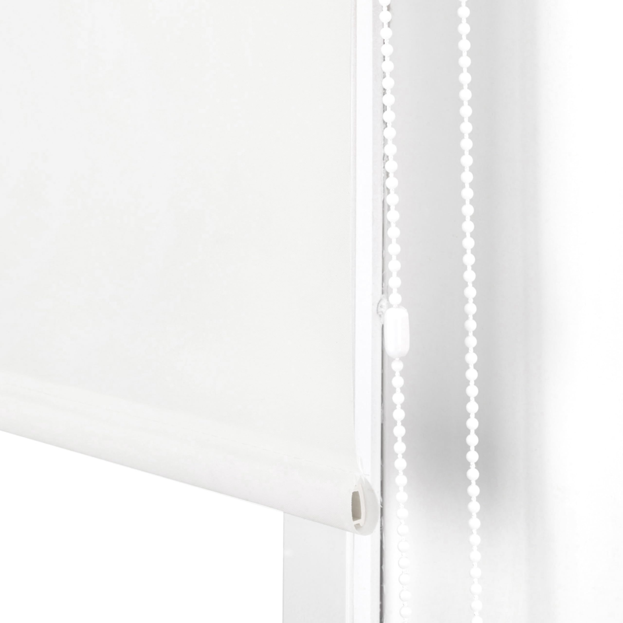 Blindecor Store Enrouleur translucide sur Mesure Store Enrouleur sur Mesure Blanc cassé 125 x 250 cm Dimensions du Tissu 122 x 245 cm