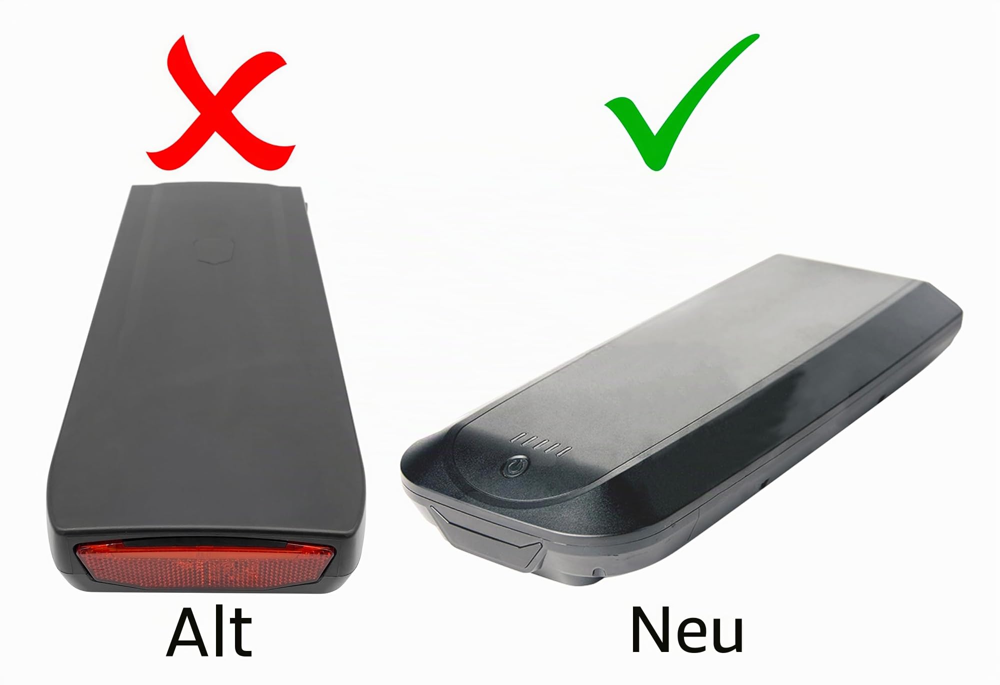 PowerSmart YJ145 YJ1451005 Akku Li-Ion 36V 14,5Ah für Telefunken RC657 Multitalent 28 Zoll (700c) 14500 mAh