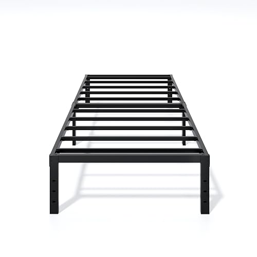 Metal Bed Frame Twin Size 14 Inch Platform Bed with